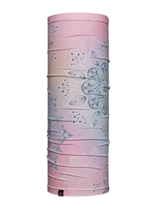 Cache-cou rigolo Mandala pastel