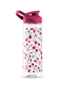 Gourde d’eau rigolote de 700 ml Amour des cerises