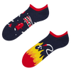 Vrolijke sneakersokken Brandweerman