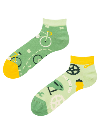 Vrolijke enkelsokken Fietsen