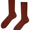 Chaussettes classiques brun noisette