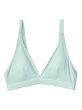 Bralette triangulaire sans coutures vert clair