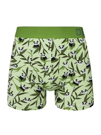 Vrolijke herentrunks Panda's en bamboe