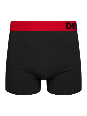 Herentrunks zwart en rood