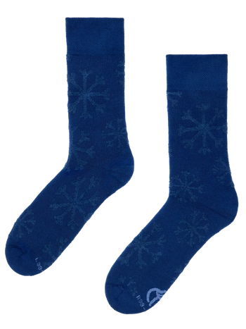 Chaussettes chaudes Flocons de neige doux