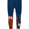Collants rigolos pour enfants Hérisson & champignons