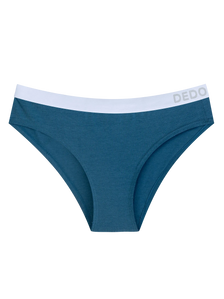 Culotte en modal bleu sarcelle foncé pour femmes