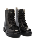 Regenlaarzen voor dames Zwart glitter