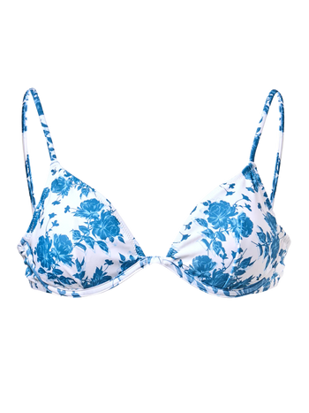 Haut de bikini à armature Rose bleue