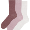 Paquet de 3 paires de chaussettes en coton recyclé Optimiste