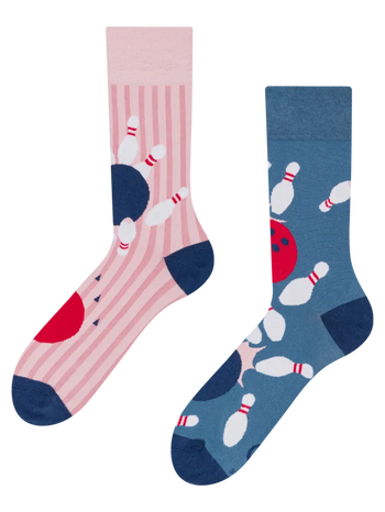 Chaussettes rigolotes Jeu de bowling
