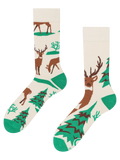 Chaussettes chaudes rigolotes Cerf majestueux