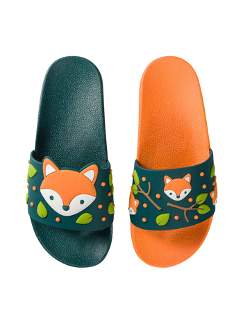 Sandales rigolotes pour enfants Petit renard
