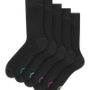 Lot de 5 paires de chaussettes Noires classiques