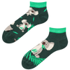 Socquettes rigolotes Koala et feuilles