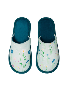Pantoufles rigolotes Fleurs de prairie