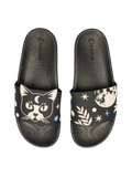 Sandales rigolotes Chat et lune