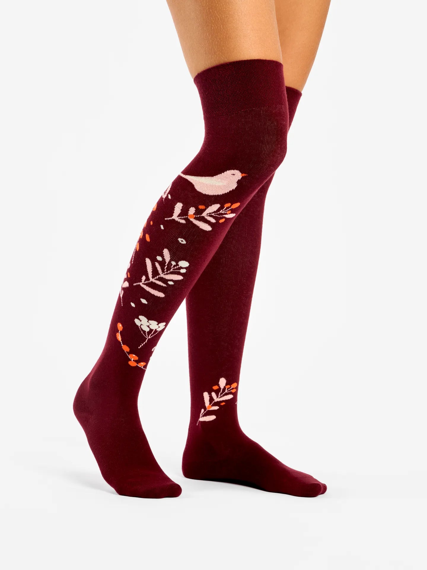 over-the-knee-socks-birds-berries-2a/2a575f32e393f04c319f2fe65797b4cdc9092f9c