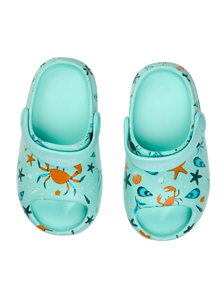 Sabots chunky rigolos pour bébés Coquillages