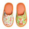 Vrolijke kinderslippers Vos & vlinders