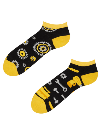 Socquettes rigolotes Mécanicien