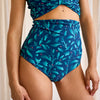 MagicMix bikinibroekje voor dames Turquoise bloemen