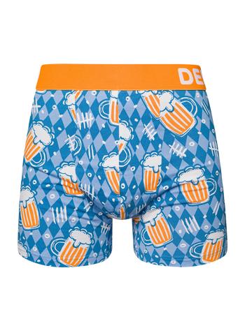 Vrolijke herentrunks Bier tellen