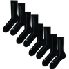 Lot de 4 paires de chaussettes bouclettes en laine mérinos noires