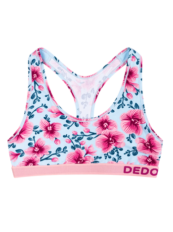 Bralette rigolote pour femmes Orchidée