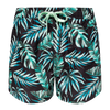 Short de bain rigolo pour hommes Feuilles tropicales
