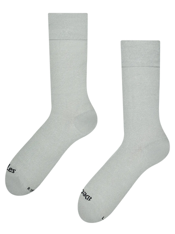 Chaussettes gris clair
