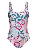 Maillot de bain une pièce rigolo pour femmes Fruit du dragon