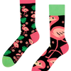 Chaussettes rigolotes Flamants roses