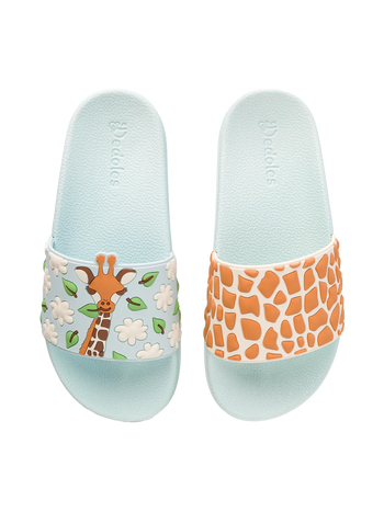 Vrolijke sliders voor kinderen Schattige giraffe