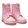 Bottes de pluie rose pastel pour femmes