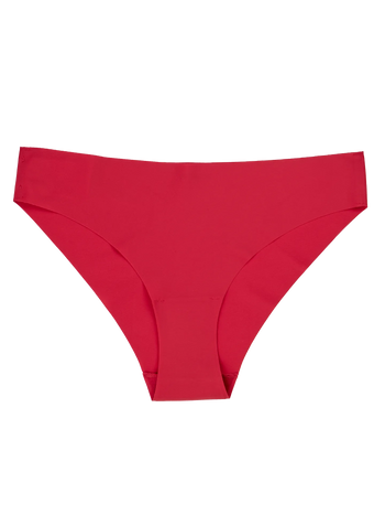 Culotte rouge passionné et sans coutures pour femmes