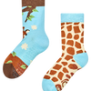 Kindersokken met antislip Schattige giraffe