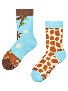 Kindersokken met antislip Schattige giraffe