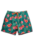 Vrolijk zwemshort voor heren Hibiscus