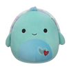 Peluche Squishmallows de 20 cm Cascade la tortue bleu sarcelle