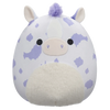 Peluche Squishmallows de 30 cm Abelita le cheval Appaloosa lavande