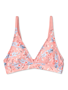 Naadloze driehoek-bralette Bloembed