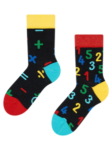 Chaussettes rigolotes pour enfants Nombres