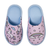 Vrolijke kinderslippers Regenboog eenhoorn