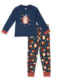 Pyjama rigolo pour enfants Hérisson & champignons
