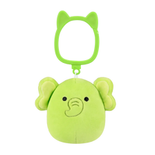 Squishmallows sleutelhanger Franky de limoen groene olifant, 9 cm