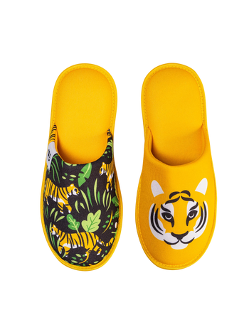 Pantoufles rigolotes Tigre de la jungle
