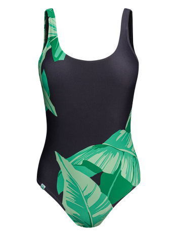 Maillot de bain une pièce rigolo Feuilles de bananier