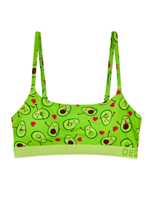 Modal damesbralette Avocado-liefde