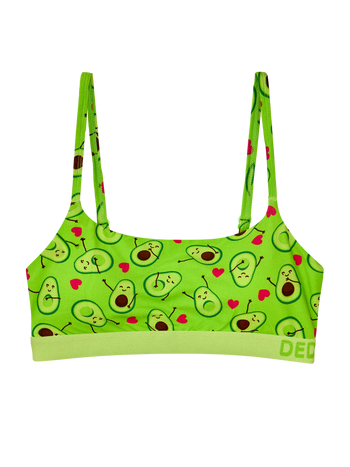 Modal damesbralette Avocado-liefde